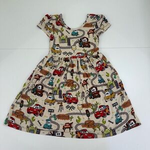 Little Sleepies Cars Radiator Springs Swing Dress w/ Pockets